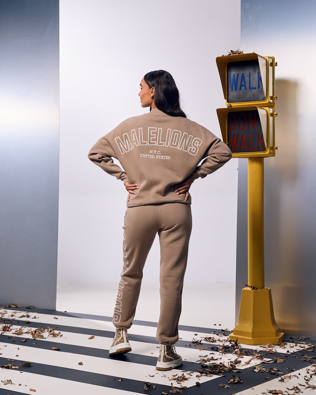 Malelions Women Kylie Sweatpants | Taupe