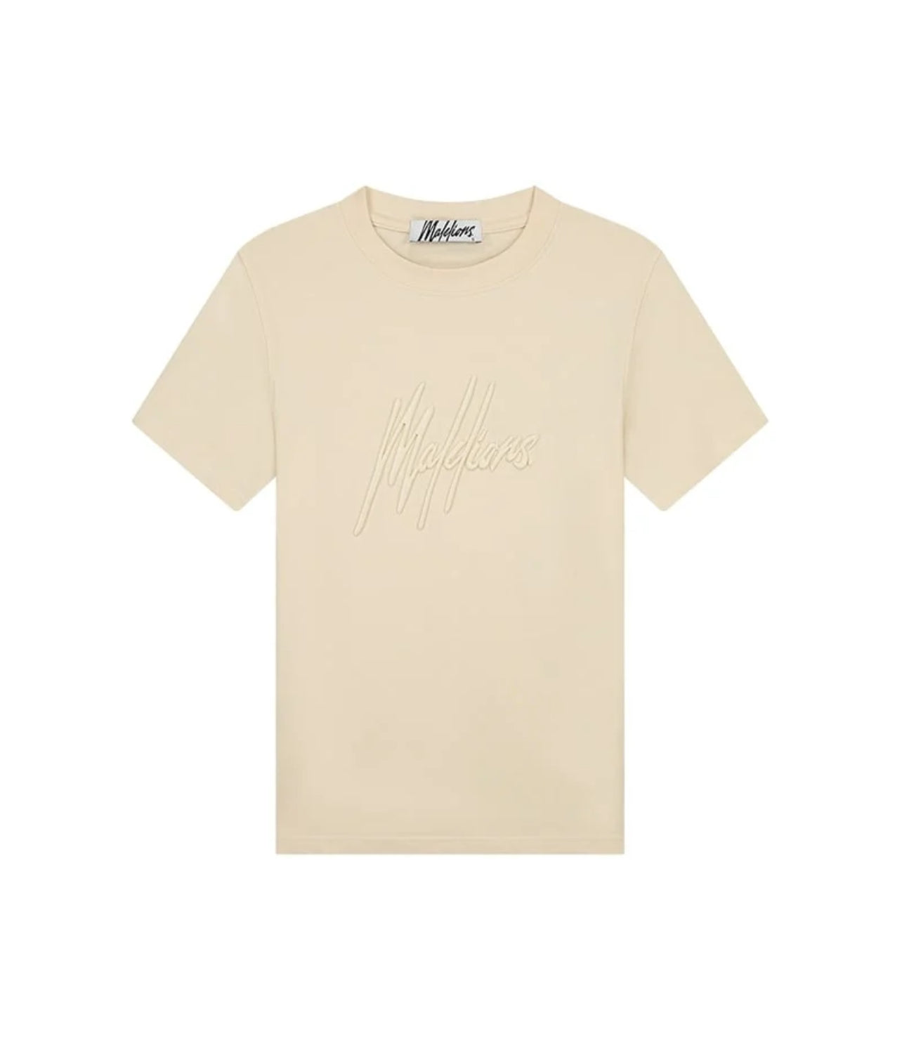 MALELIONS WOMEN ESSENTIALS T-SHIRT - BEIGE
