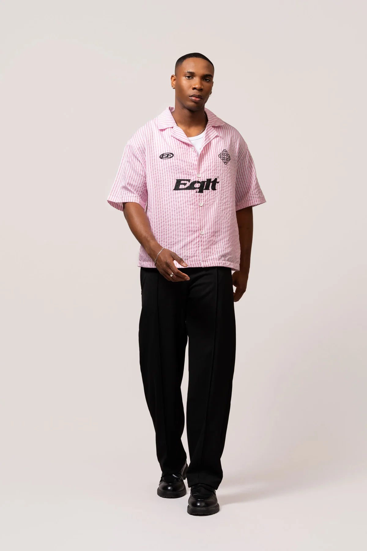 JERSEY BOXY SHIRT PINK