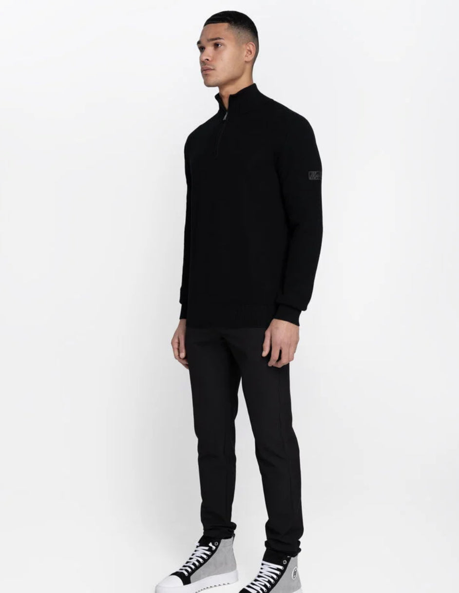 MALELIONS MEN KNIT QUARTER ZIP