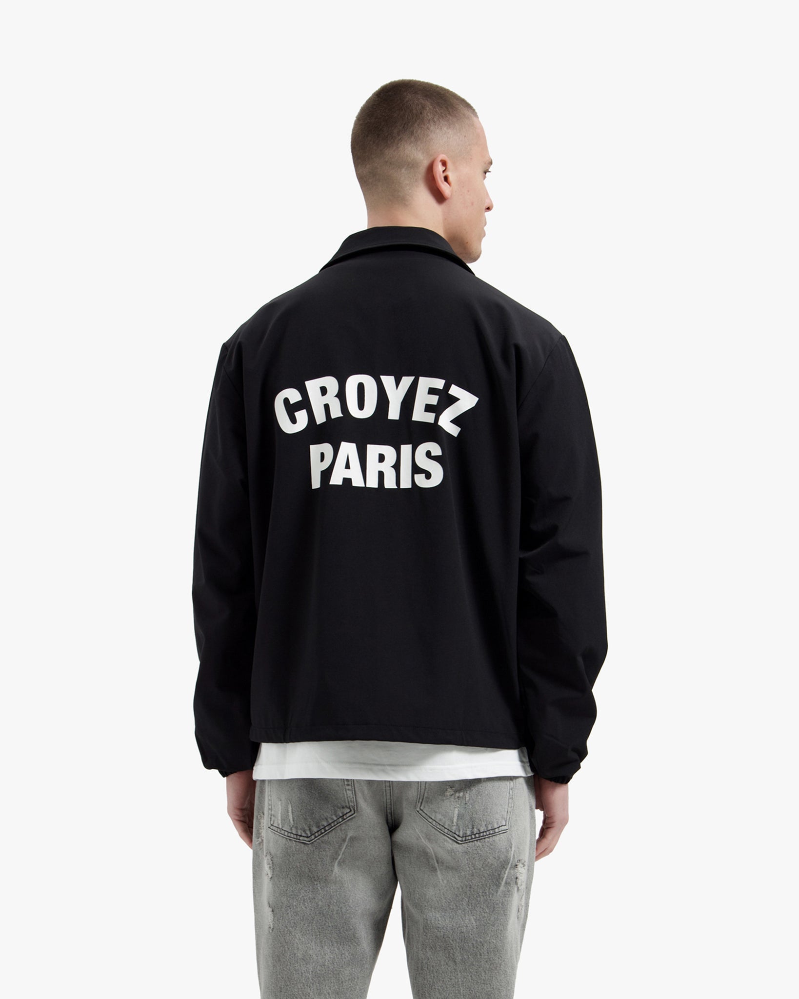 Croyez Paris Coach Jacket | Black