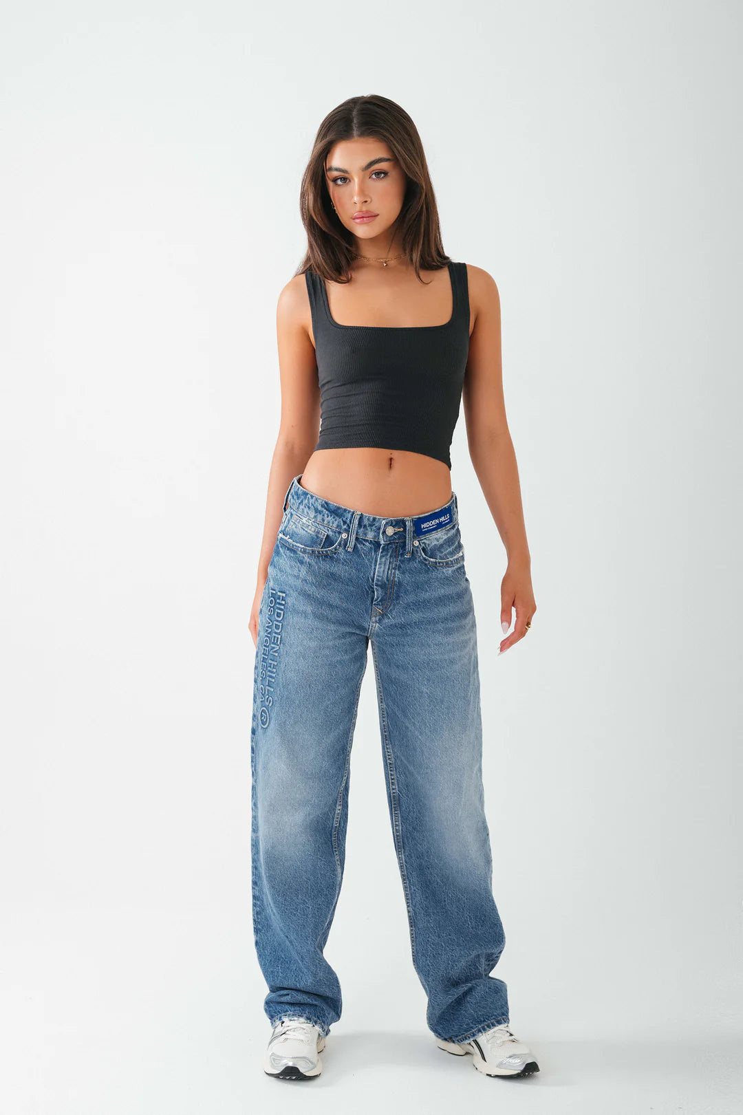 GEBORDUURDE VINTAGE WASH JEANS - 29 nov