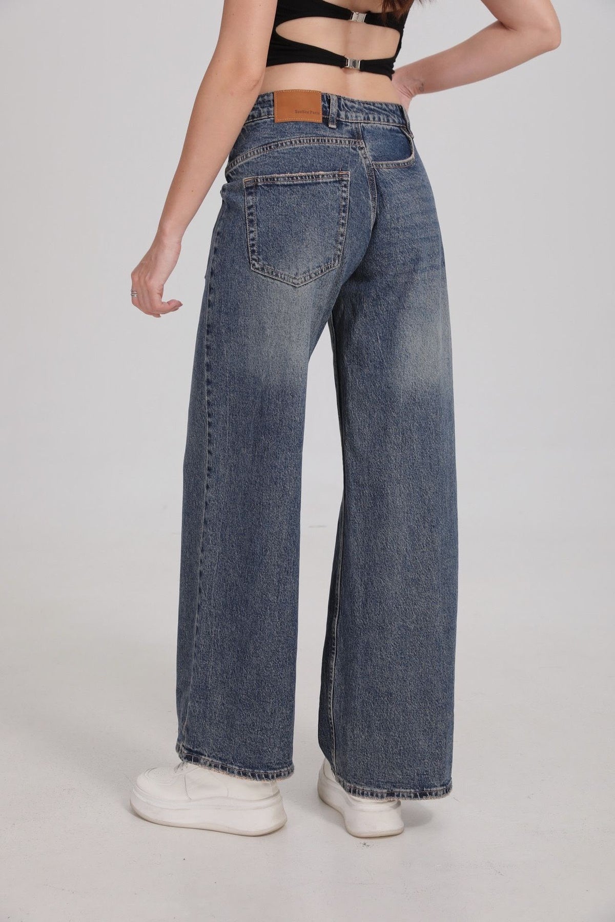 See See - Edge Pocket Jeans - Blue - A5186