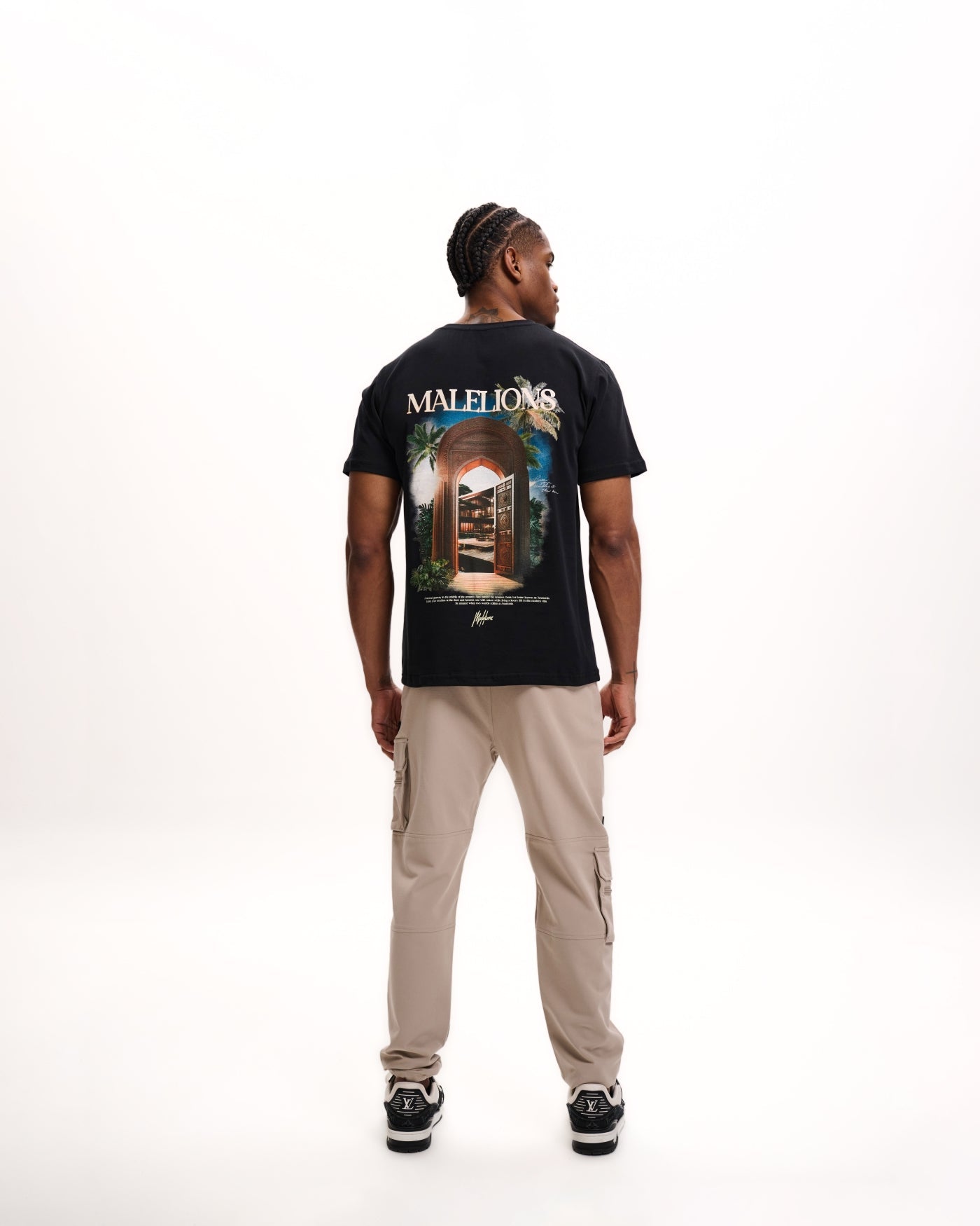 Malelions Men Amazon T-Shirt | Black