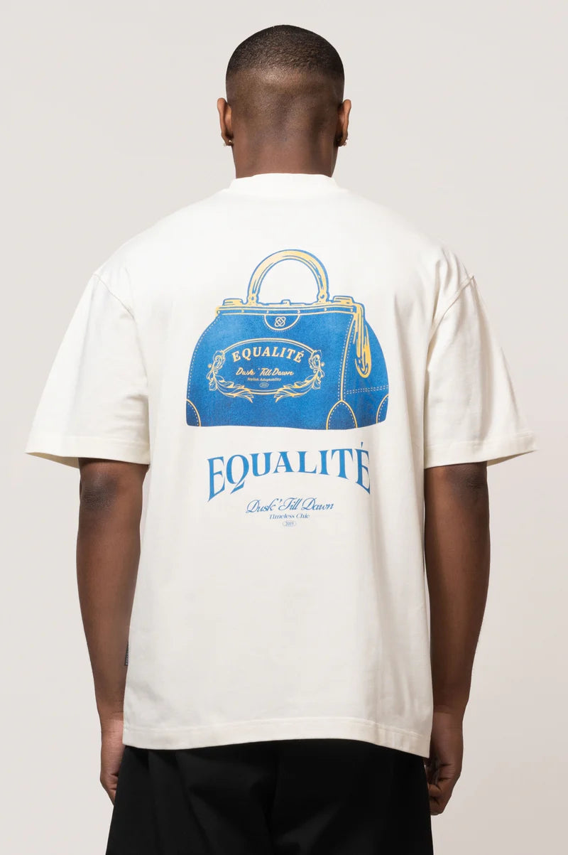 ZORA OVERSIZED TEE OFF-WHITE