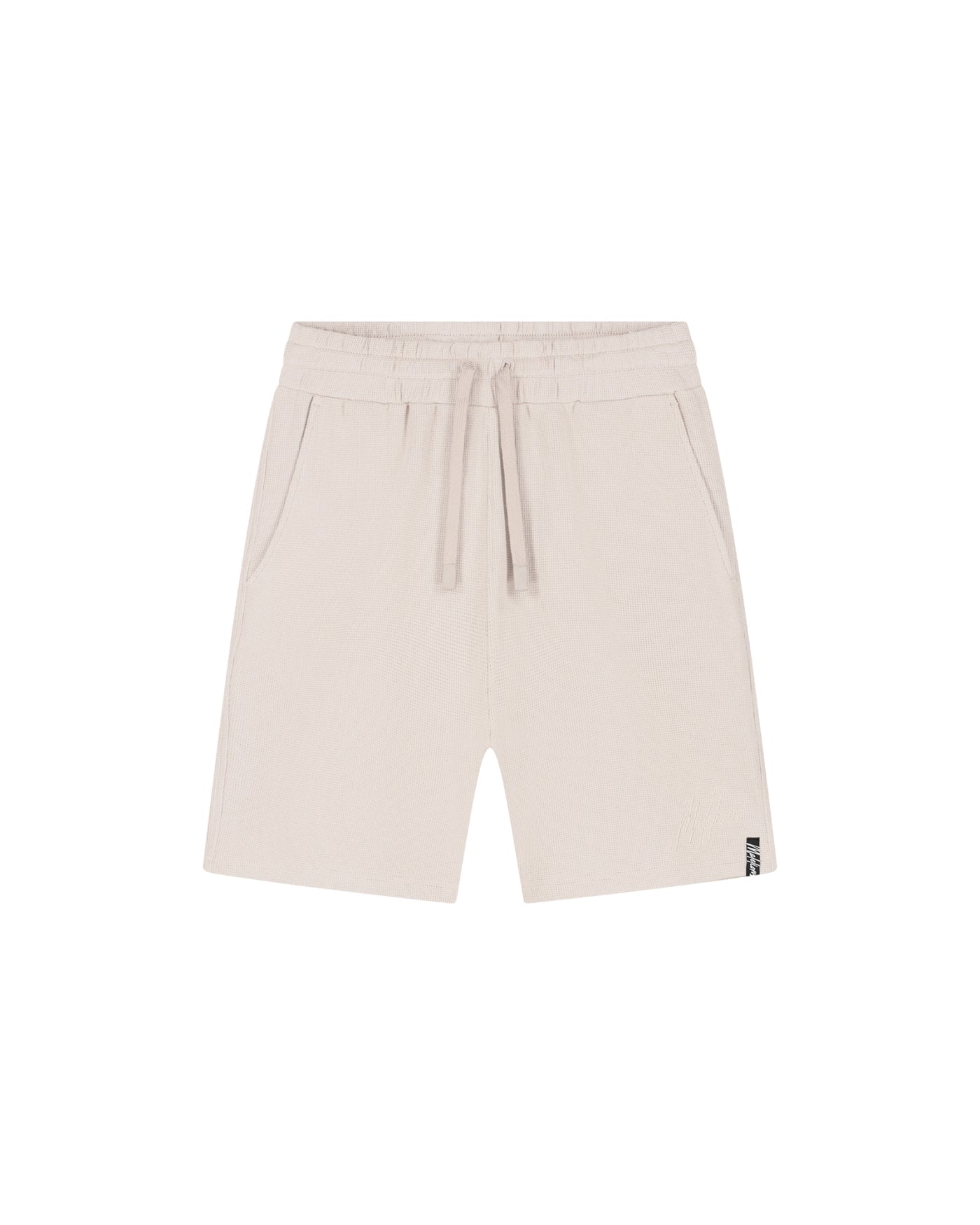 Malelions Men Signature Waffle Short | Beige