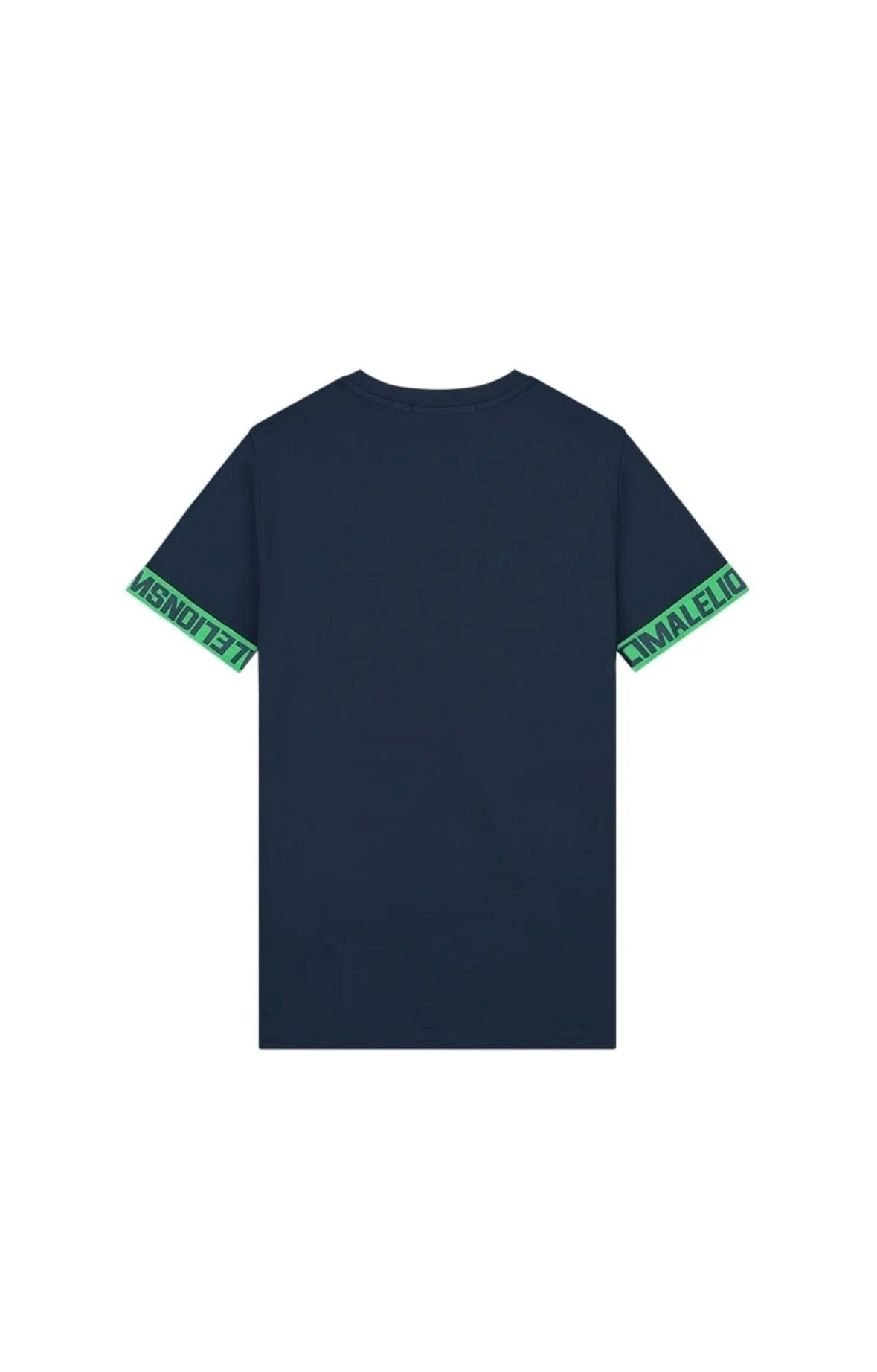 MALELIONS MEN VENETIAN T-SHIRT - NAVY/GREEN