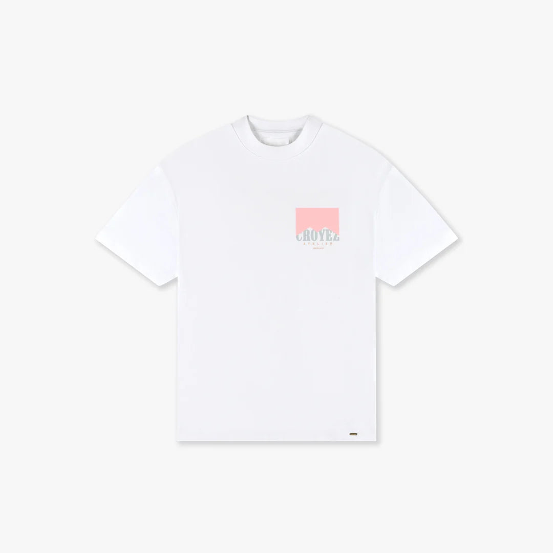 CROYEZ FUMES AMALFI T-SHIRT - WHITE