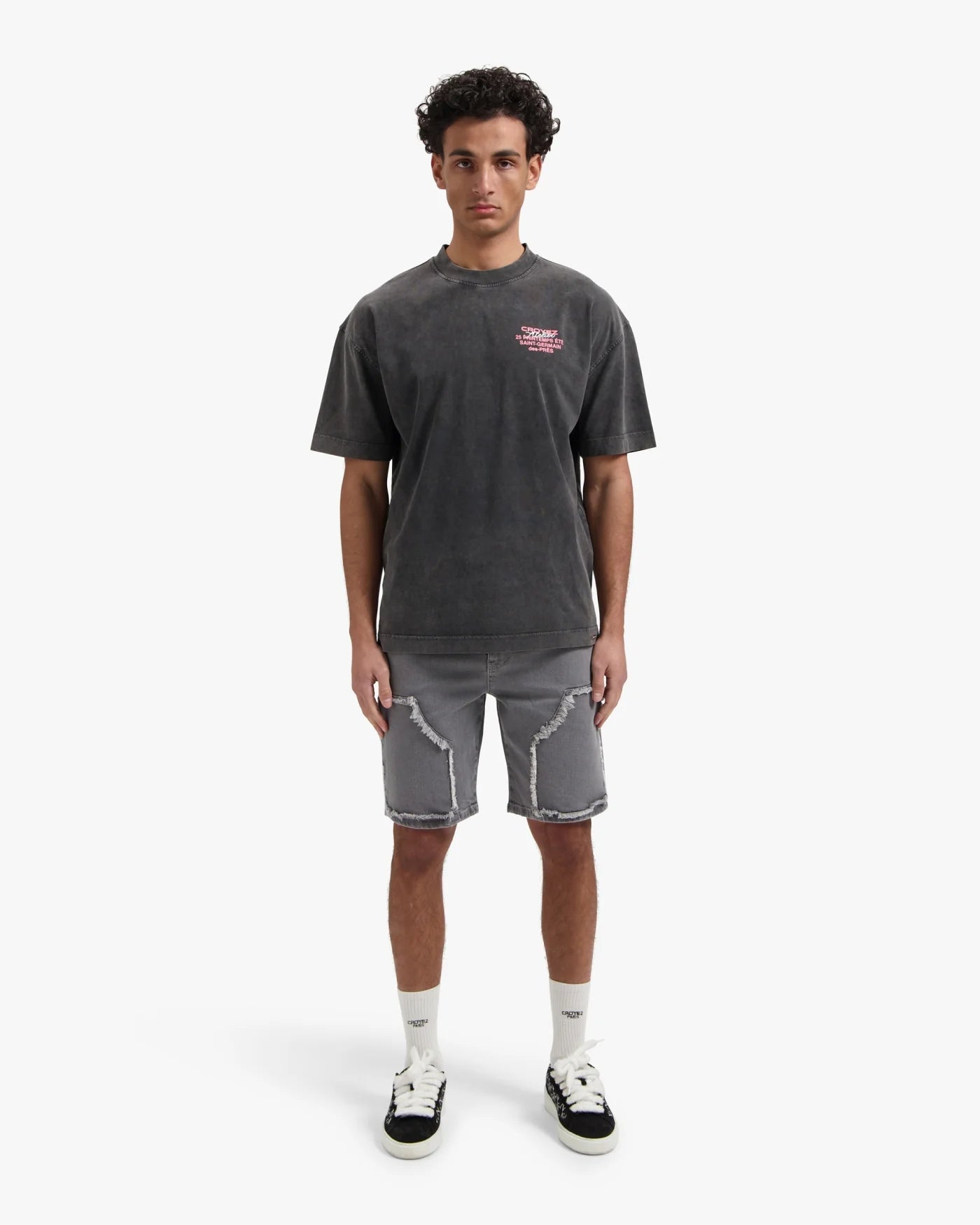 CROYEZ PRINTEMPS T-SHIRT - ACID WASH