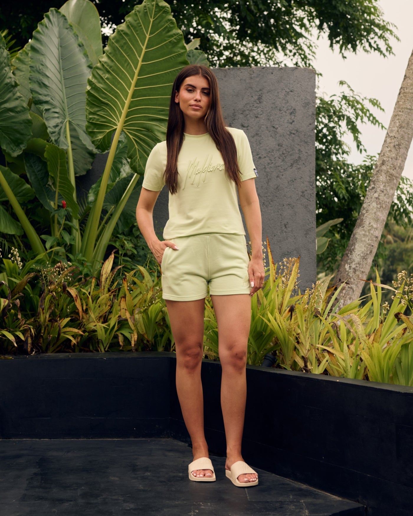 Malelions Women Essentials T-Shirt | Matcha