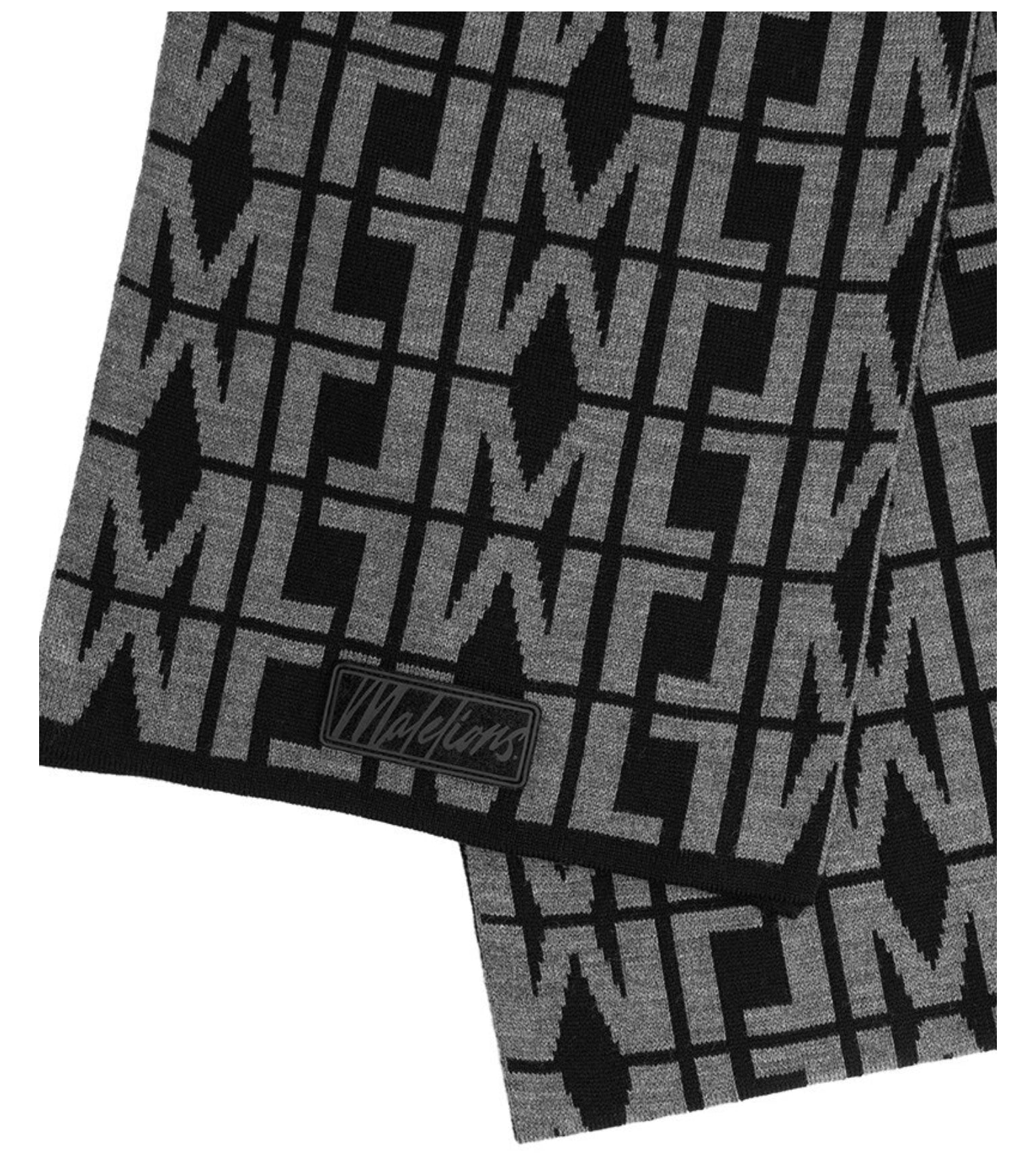 Men monogram scarf
