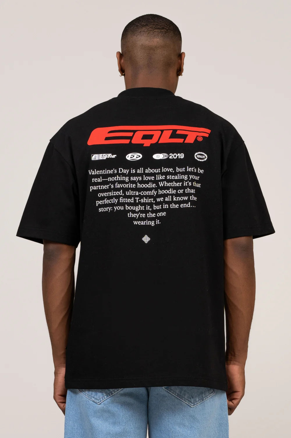 BETTER TOGETHER OVERSIZED TEE BLACK