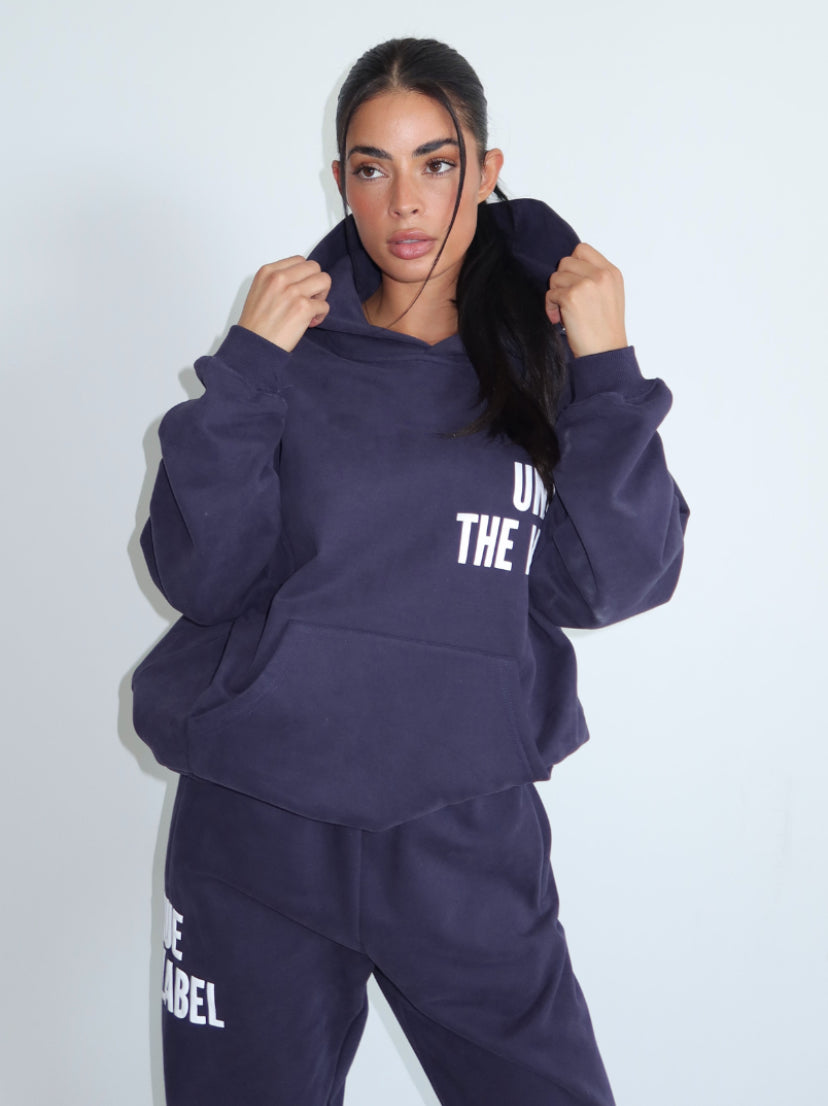 ELYANA HOODIE - DEEP DARK NAVY