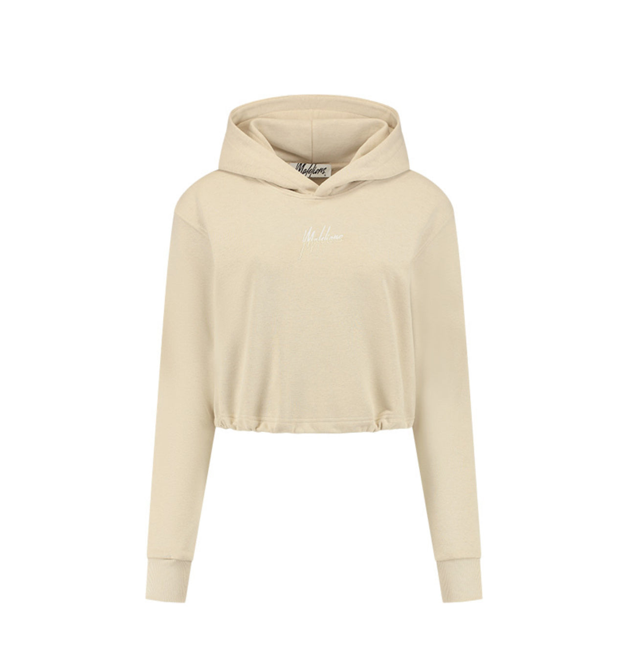 MALELIONS WOMEN KIKI CROP HOODIE - CLAY/BEIGE