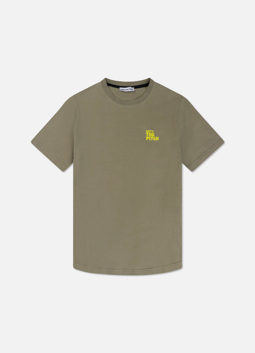 FULLSTOP SLIM FIT TEE – Armeegrün