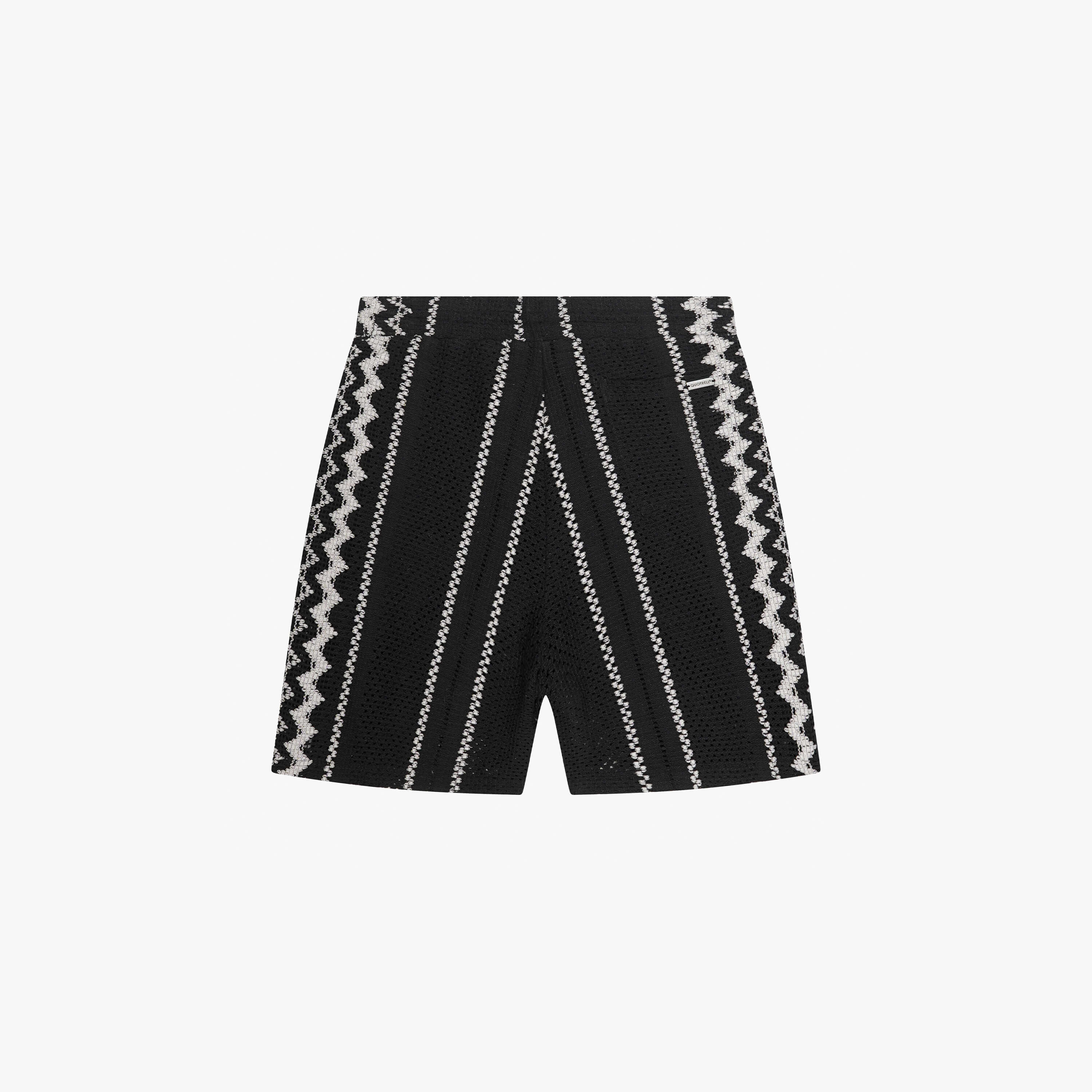 GRANADA SHORTS | BLACK/OFF WHITE