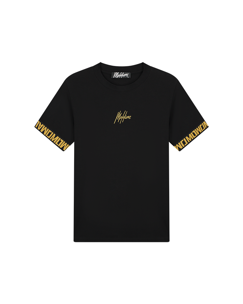 Malelions Men Venetian T-Shirt | Black