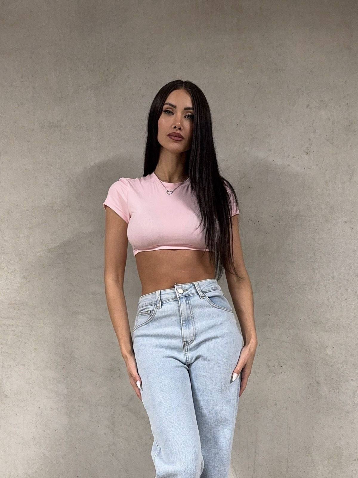 Extra long wide leg jeans - RD2919