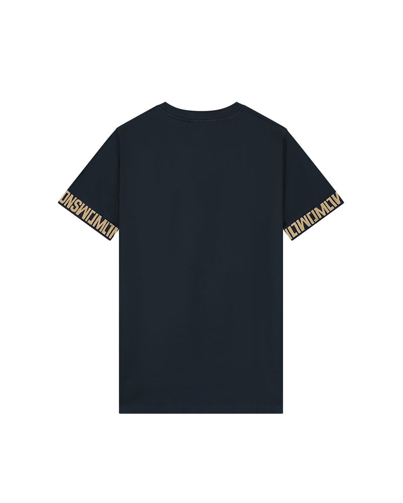 Malelions Men Venetian T-Shirt | Navy