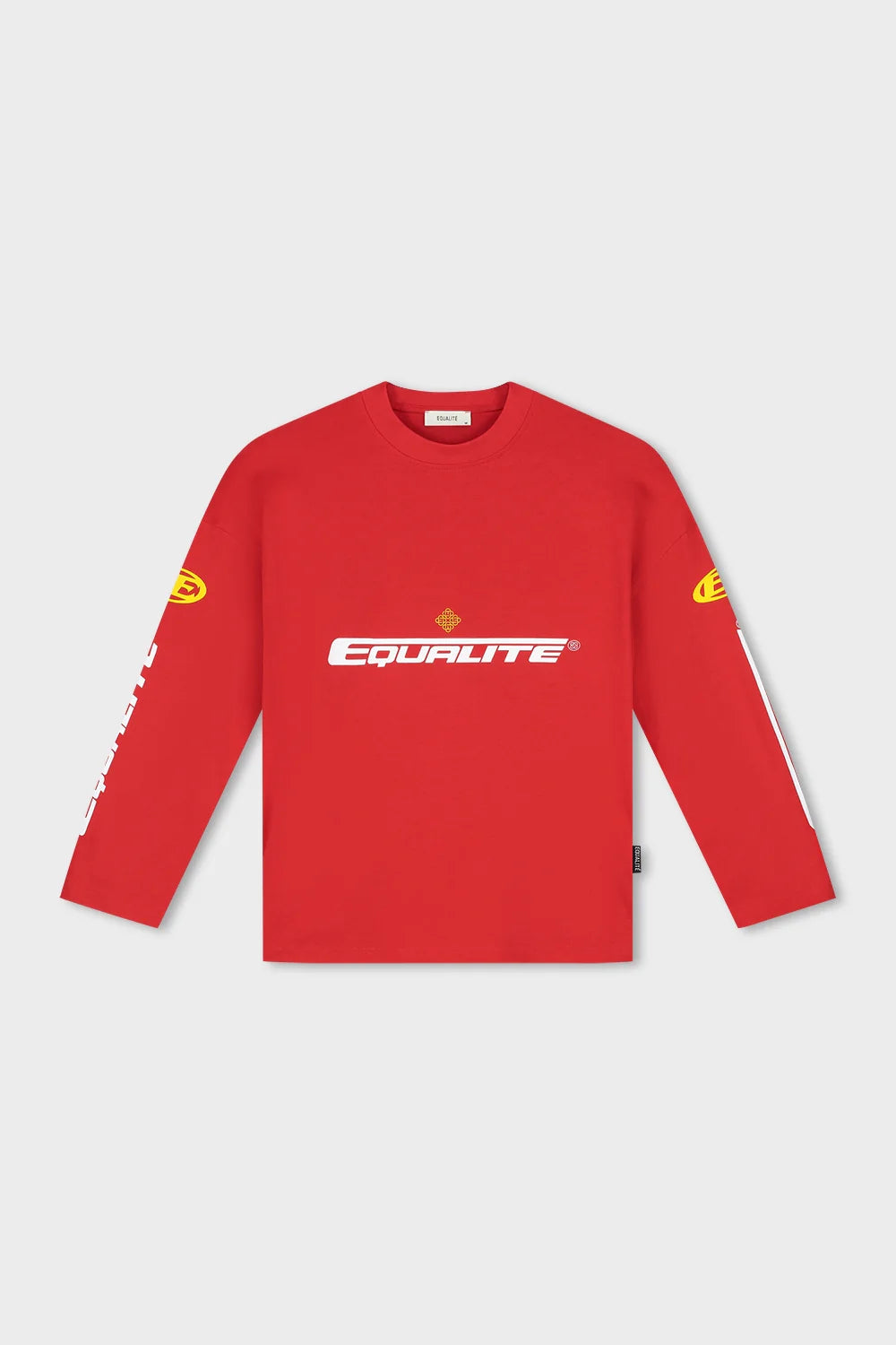 ADRENALINE LONGSLEEVE TEE RED & YELLOW