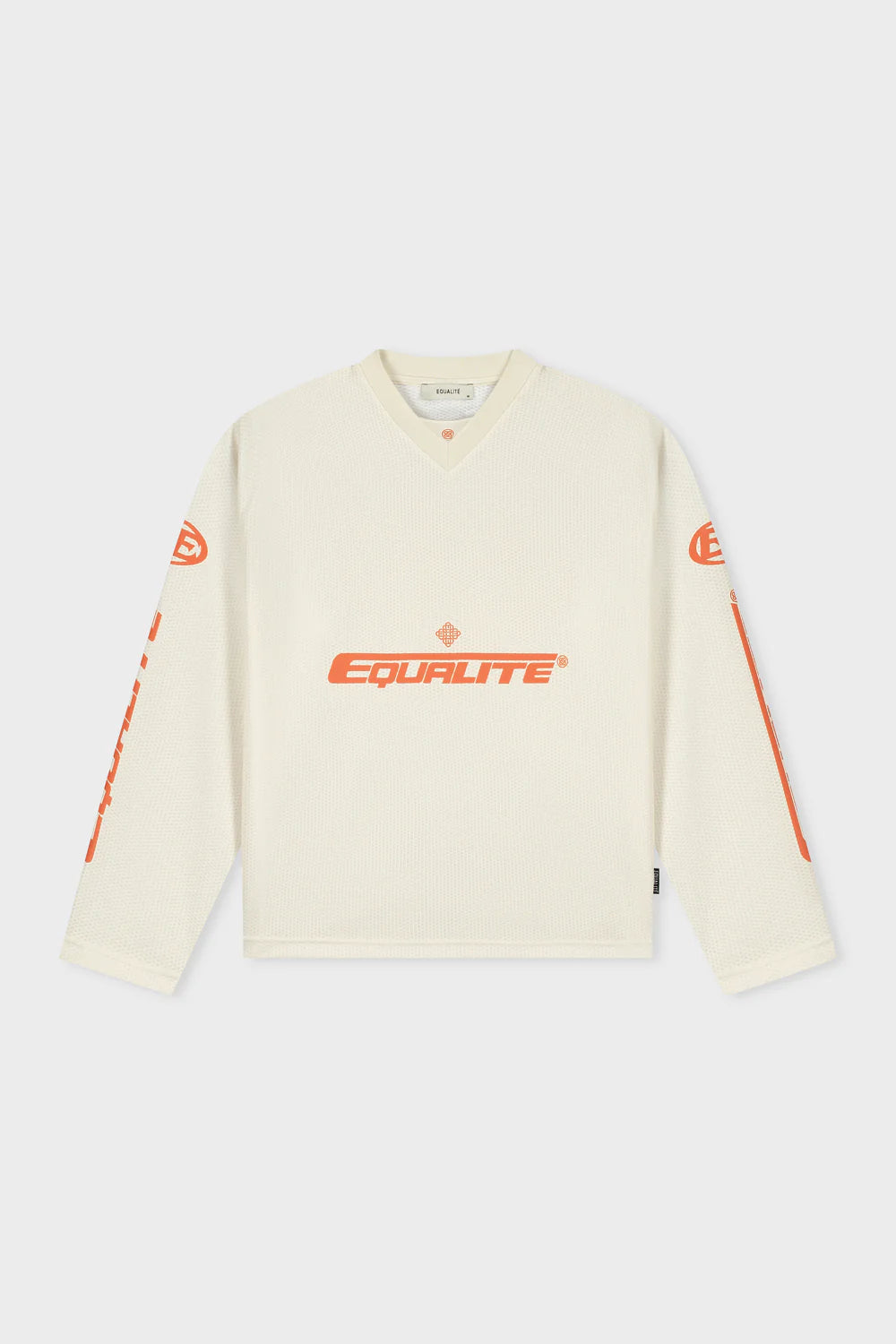 ARENA LONGSLEEVE JERSEY OFF-WHITE/ORANGE