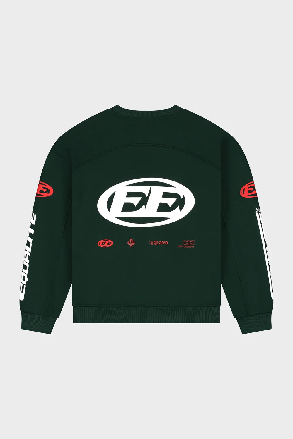 ARENA OVERSIZED SWEATER GREEN