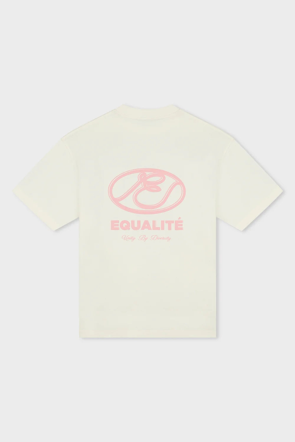ARID OVERSIZED TEE OFF-WHITE & PINK