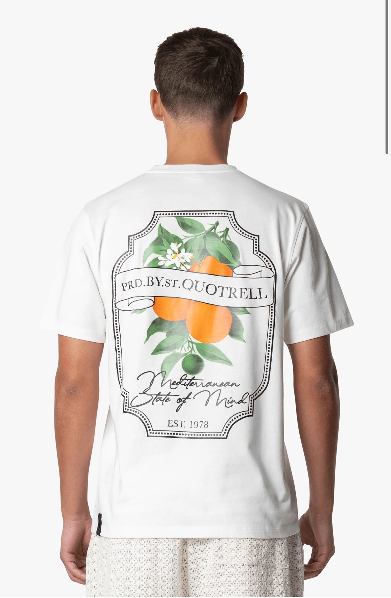 MINEOLA T-SHIRT | WHITE/BLACK