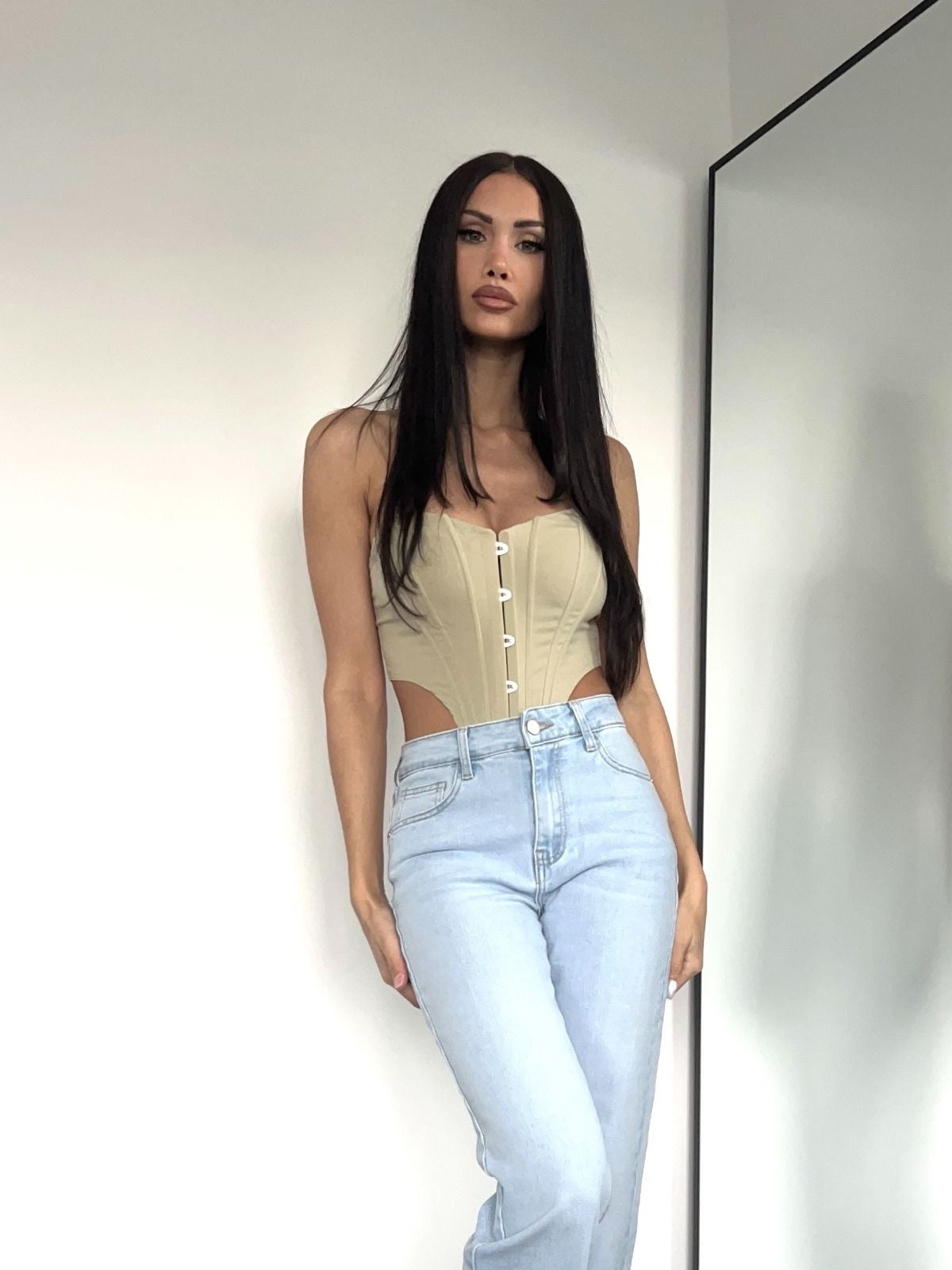 Mid waist straight leg tall - RD2833