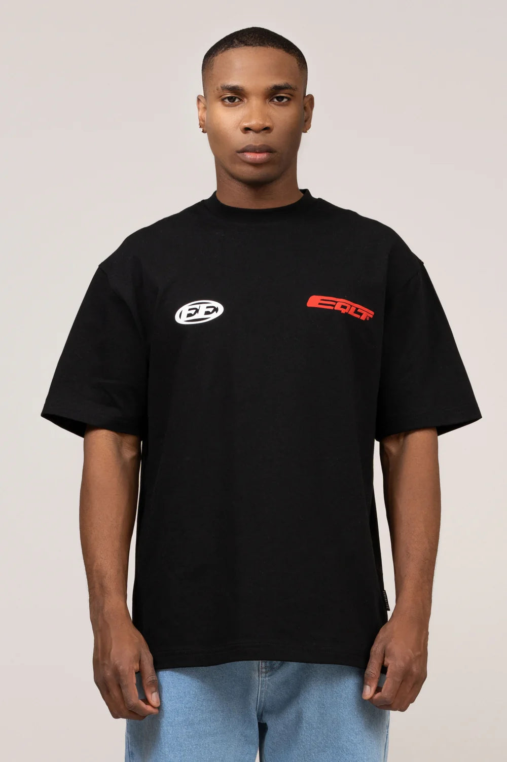 BETTER TOGETHER OVERSIZED TEE BLACK