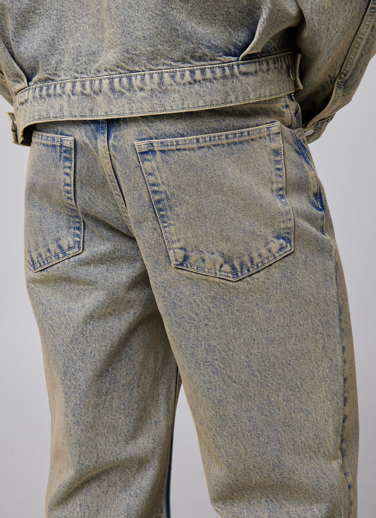 BULLET DENIM JEANS - SAND