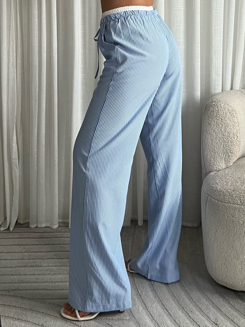 Loungewear Pants Lara - Light blue