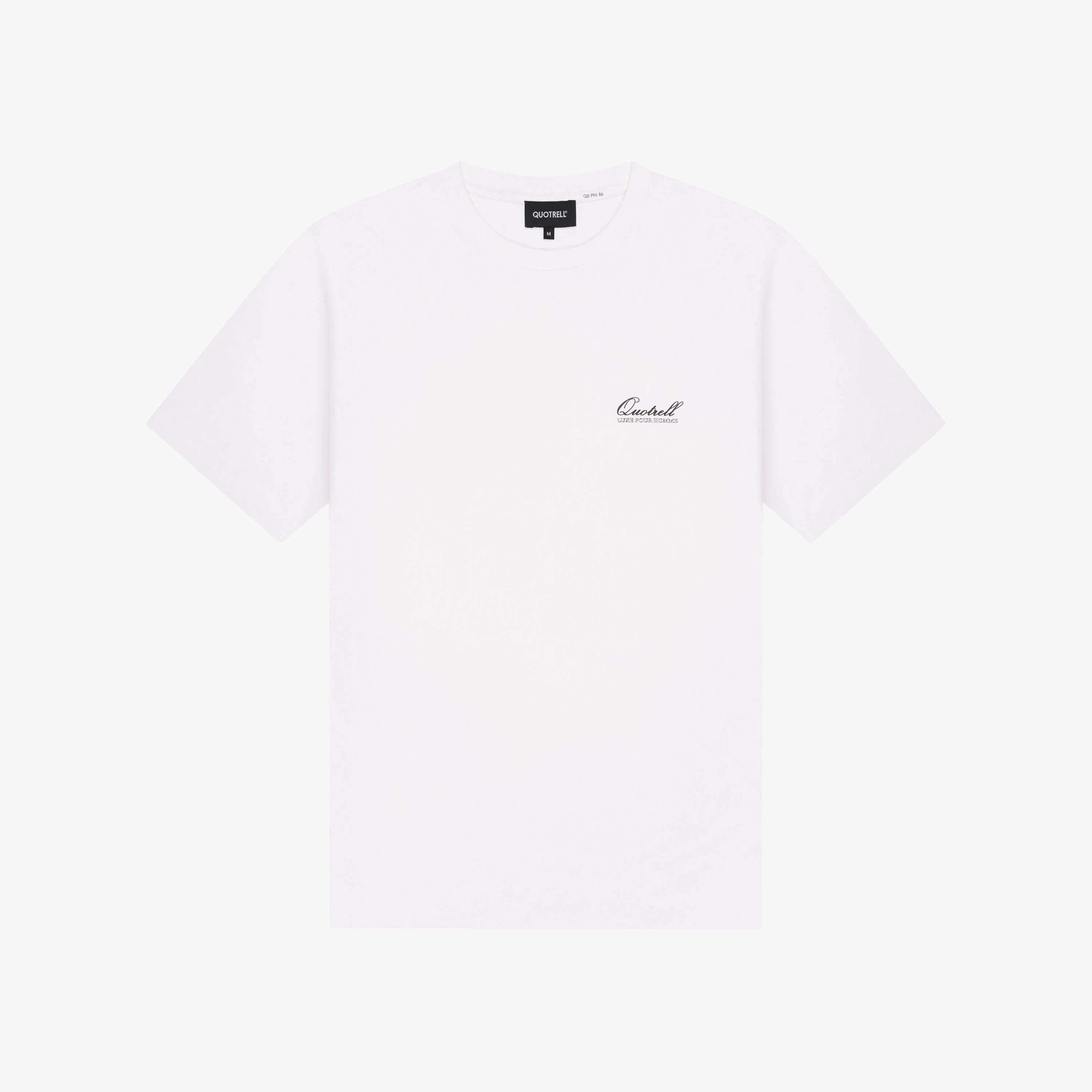 DAMSON TEE | WHITE/BLACK