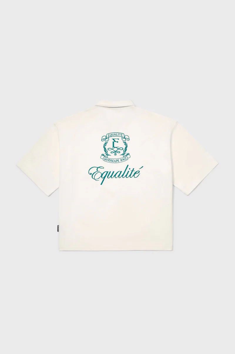 OASIS OVERSIZED POLO OFF-WHITE