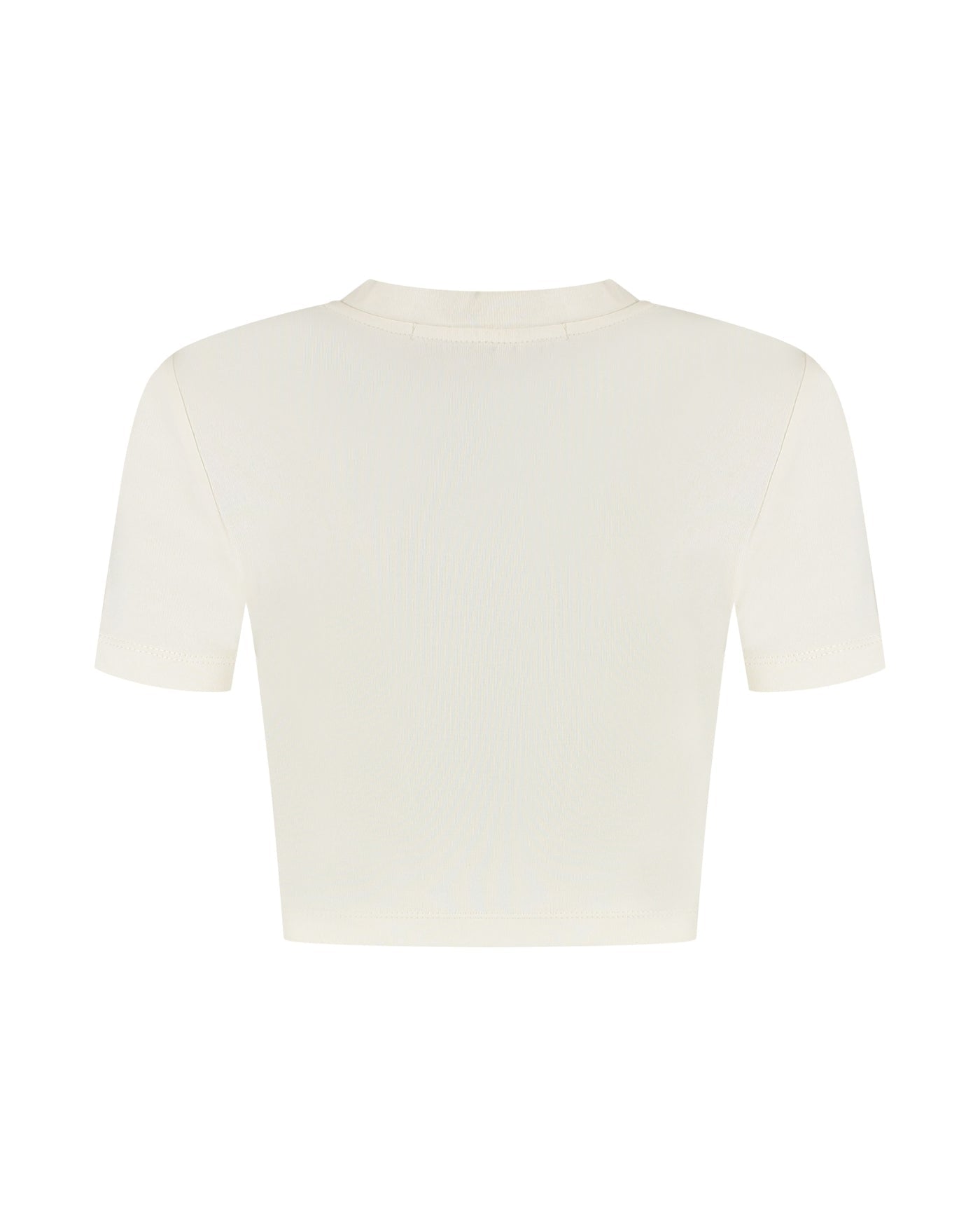 Malelions Women Signature Crop top | Off-White