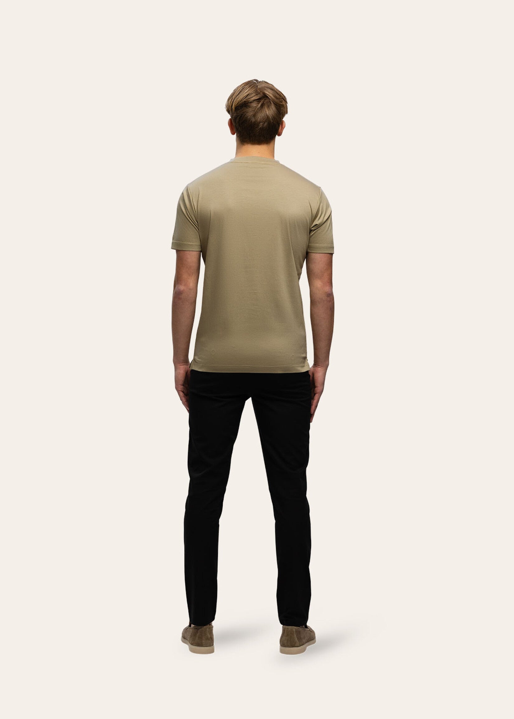 Slim Fit T-Shirt Taupe