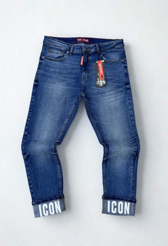 ICON 2 - Slim Fit Stretch Jeans 8009-2 - Aansluitende heren spijkerbroek