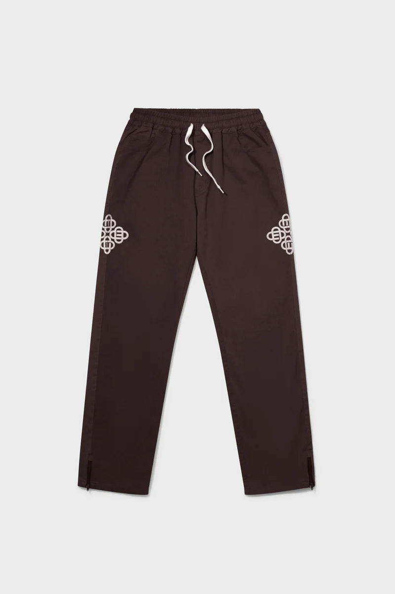 SYMBOL CARGO PANTS BROWN