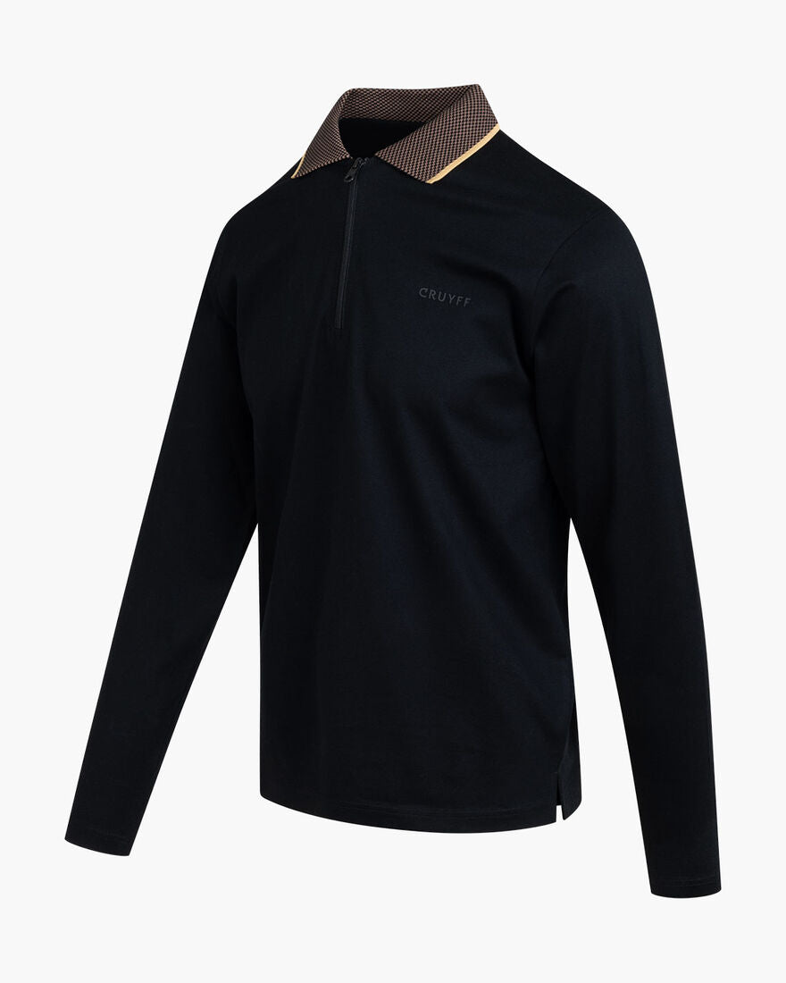 Cruyff - Chain repeat polo LS - Herenpoloshirt