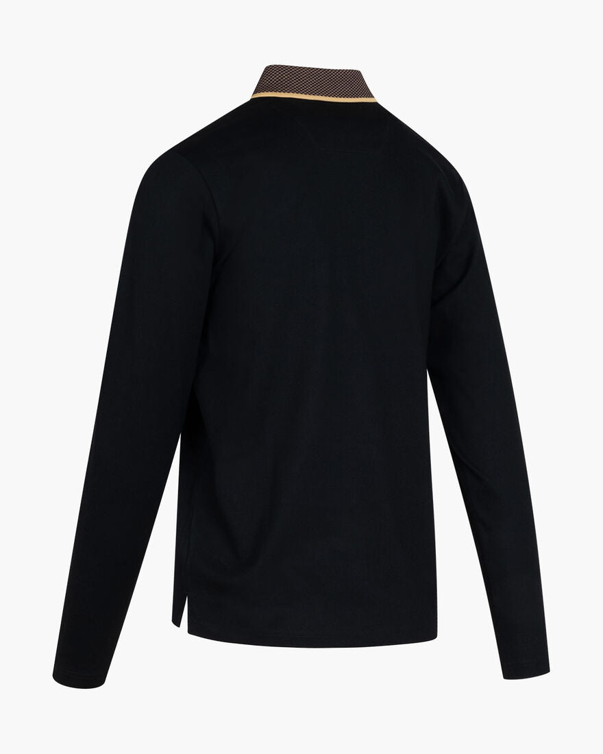 Cruyff - Chain repeat polo LS - Herenpoloshirt