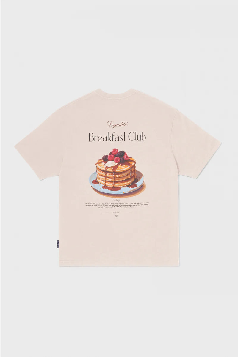 DAS FRÜHSTÜCK-OVERSIZE-T-Shirt OFF-WHITE