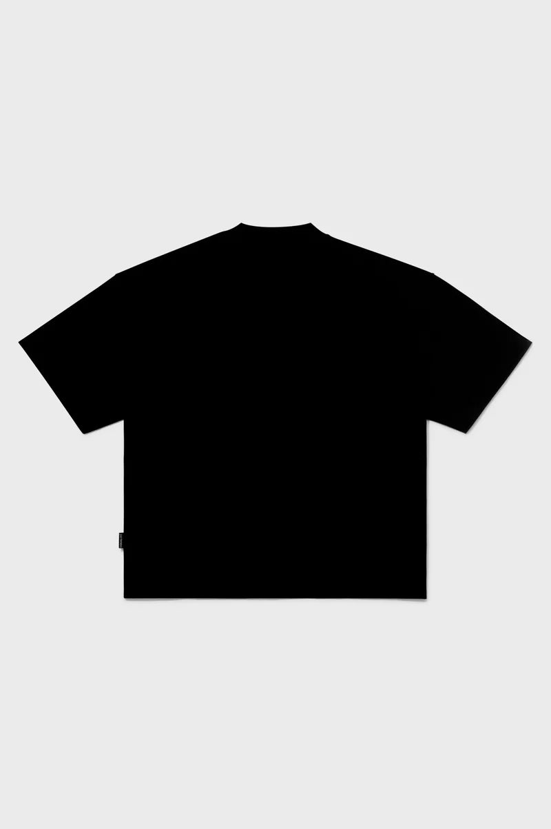 EAGLE BOXY TEE BLACK