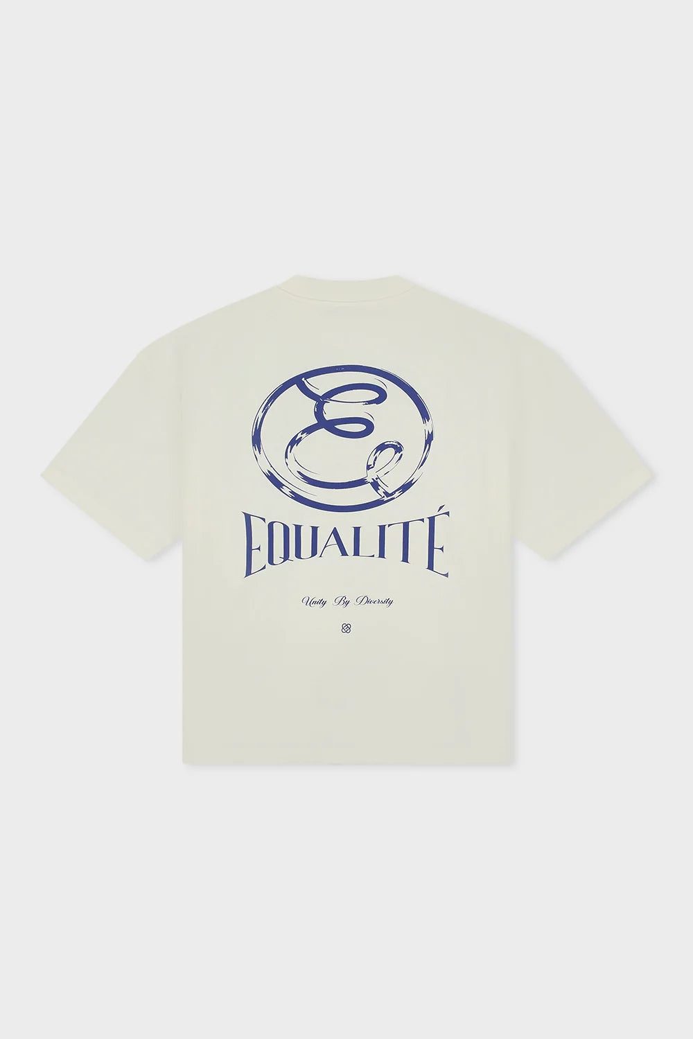 CHLOÉ BOXY TEE OFF WHITE & BLUE
