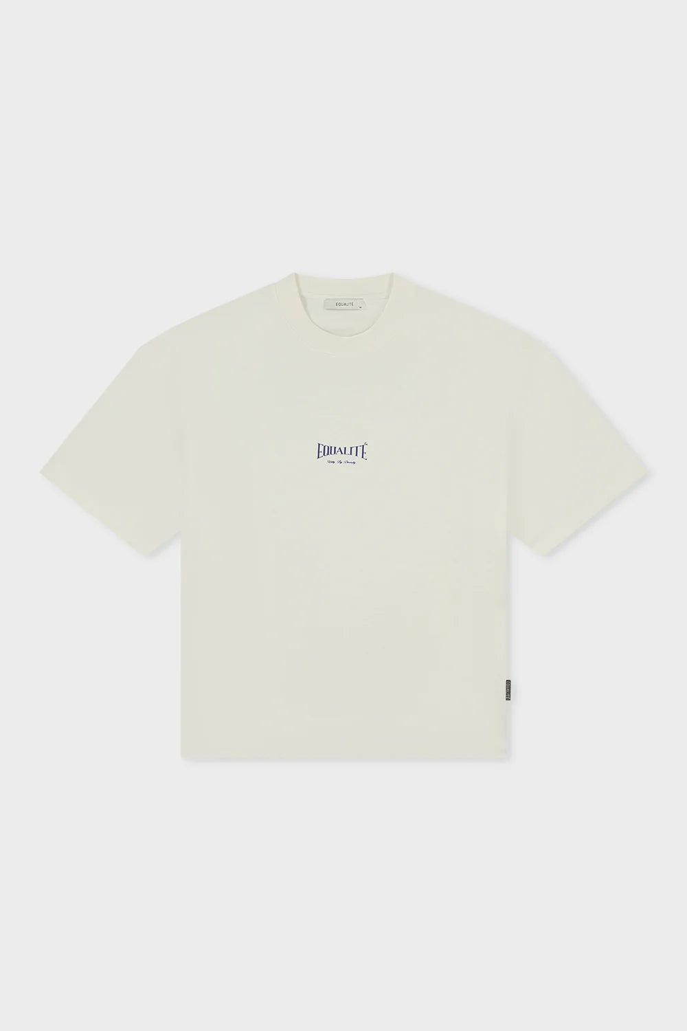 CHLOÉ BOXY TEE OFF WHITE & BLUE