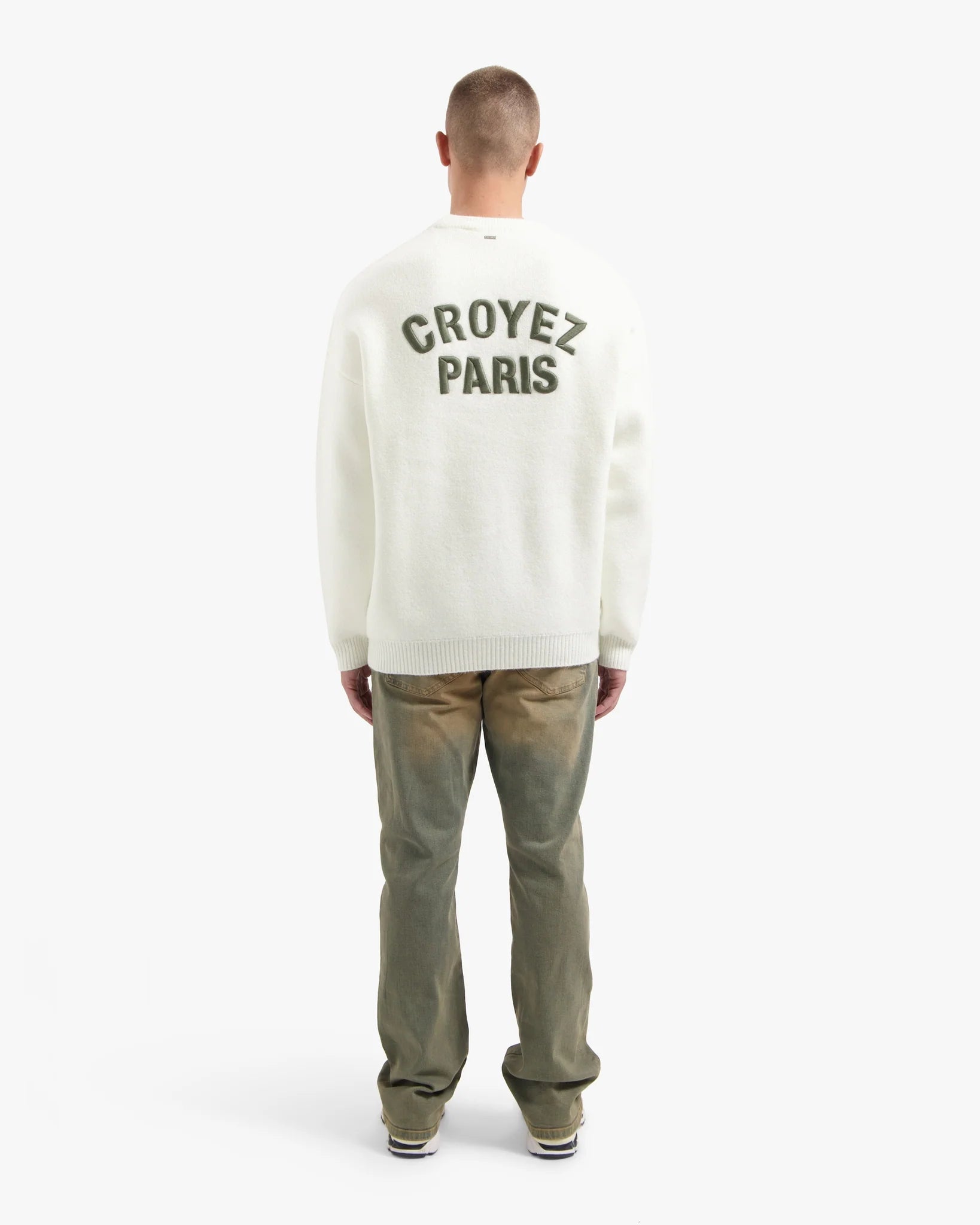 CROYEZ PARIS KNIT SWEATER | OFF-WHITE