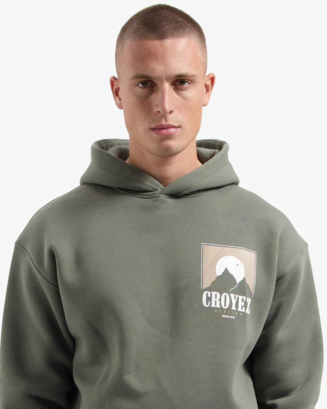 CROYEZ SLOPES HOODIE | DUSTY OLIVE