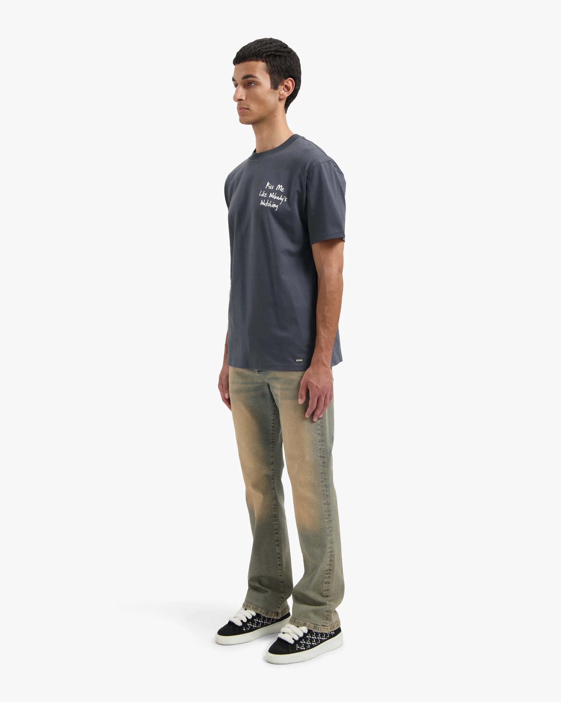 CROYEZ SAND WASHED STRAIGHT LEG DENIM | LIGHT BLUE