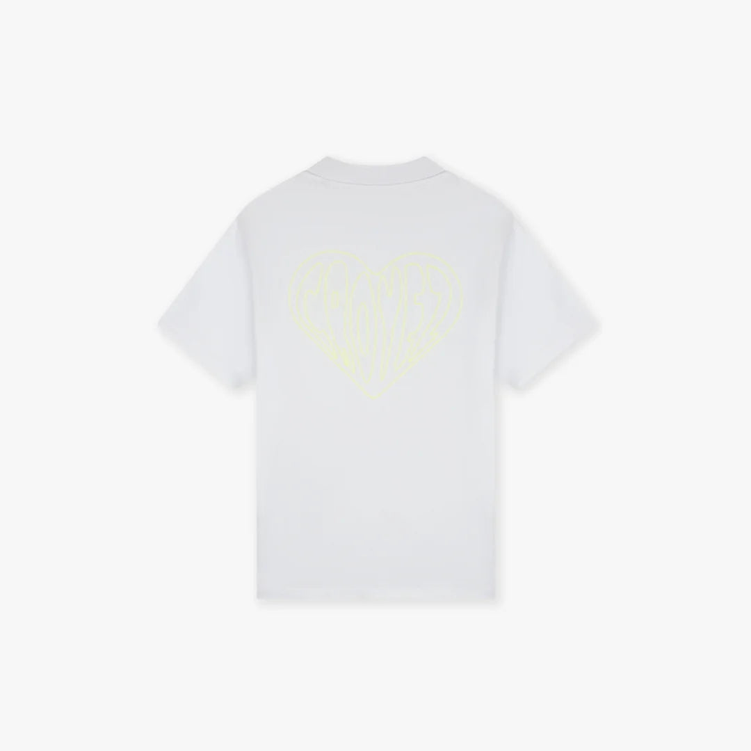 Croyez Stitched Heart T-Shirt | White