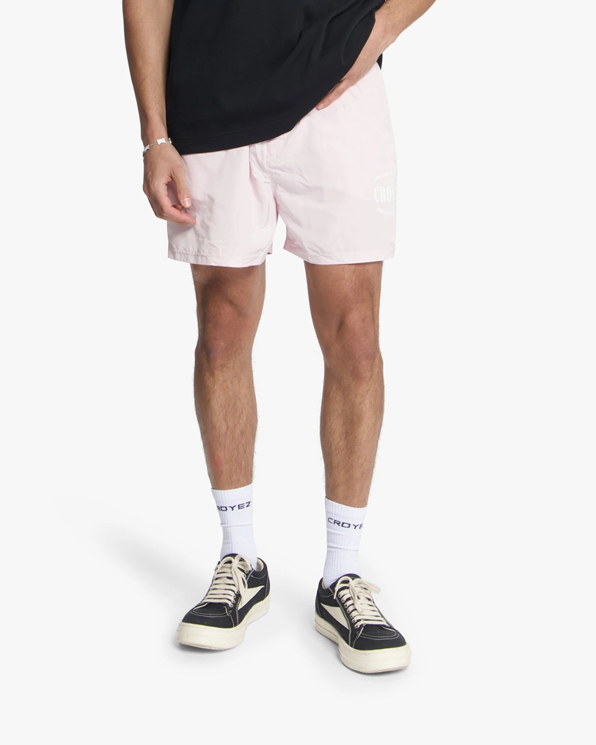 Croyez Stamp Zwemshort | Roze