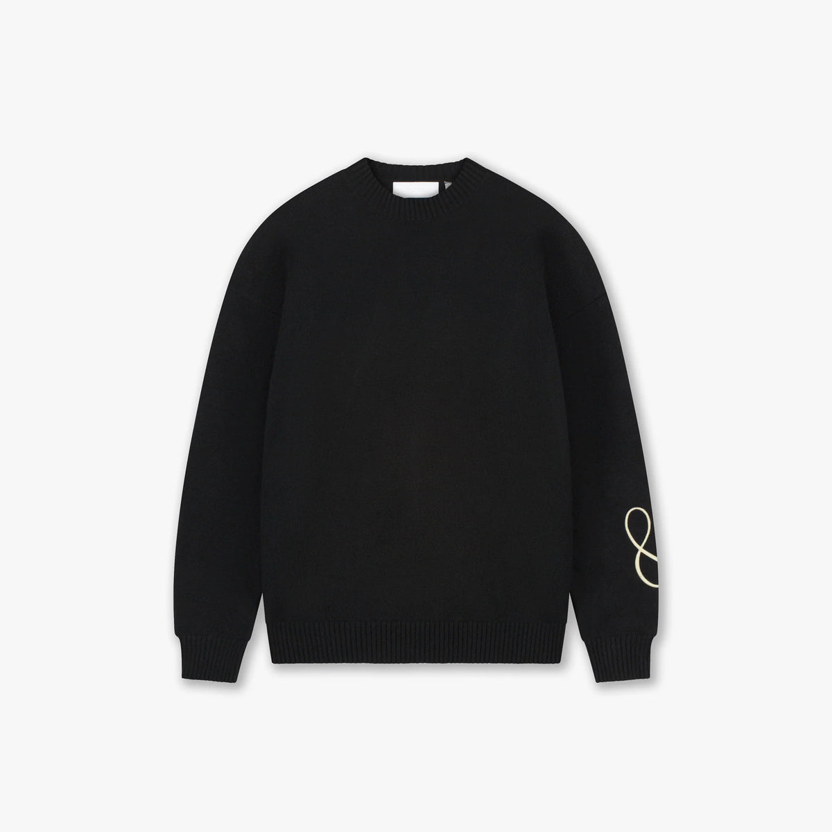 Croyez Script 2.0 Knit Sweater | Black